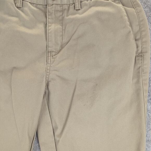 Billabong Pants Mens 33 Tan Classic Chino Straight Fit Casual Polyester Blend - Picture 7 of 10
